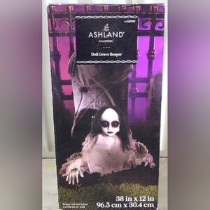 Ashland Spooky Doll with Black and White.